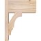 Ekena Millwork Balboa Block Smooth Outlooker, Douglas Fir, 7 1/2"W x 14"D x 18"H OUT08X14X18BOA05SDF - alternate 4